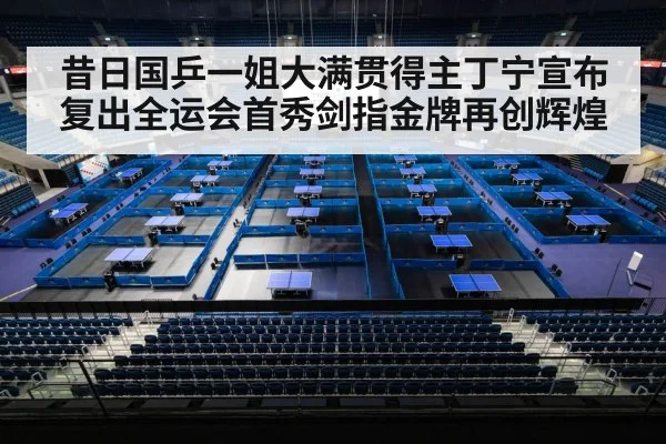 table tennis competition arena